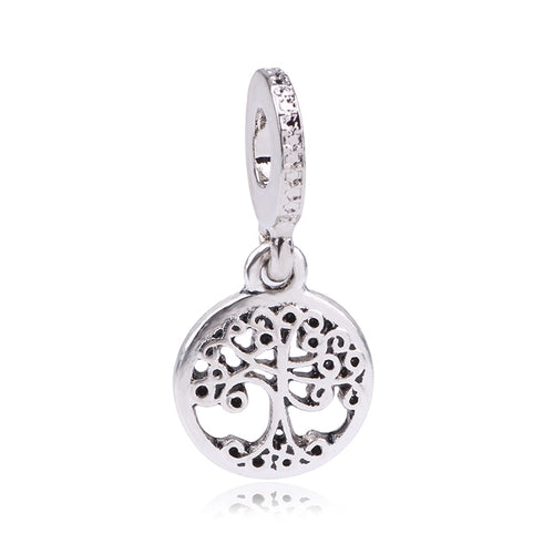 Charms Silver Tree