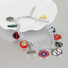 Load image into Gallery viewer, The Avengers 4 Charm Bracelet