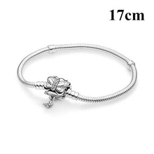 Load image into Gallery viewer, Silver Bracelet with Decorative Butterfly